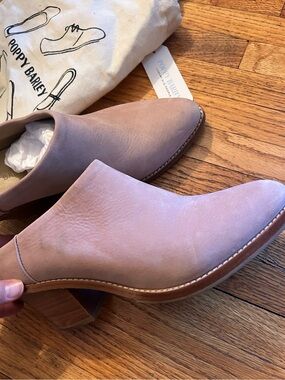 Poppy Barley Heeled Mule